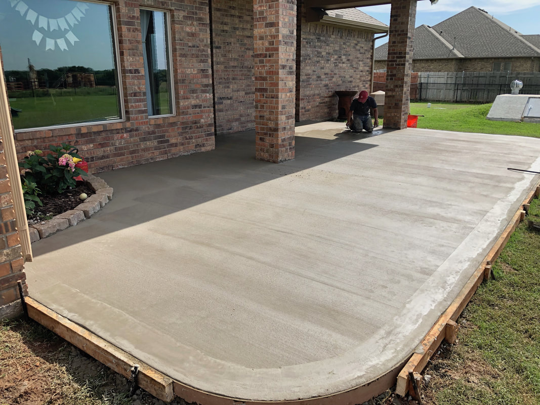 Olathe Concrete Patio Extensions Olathe Kansas City KS
